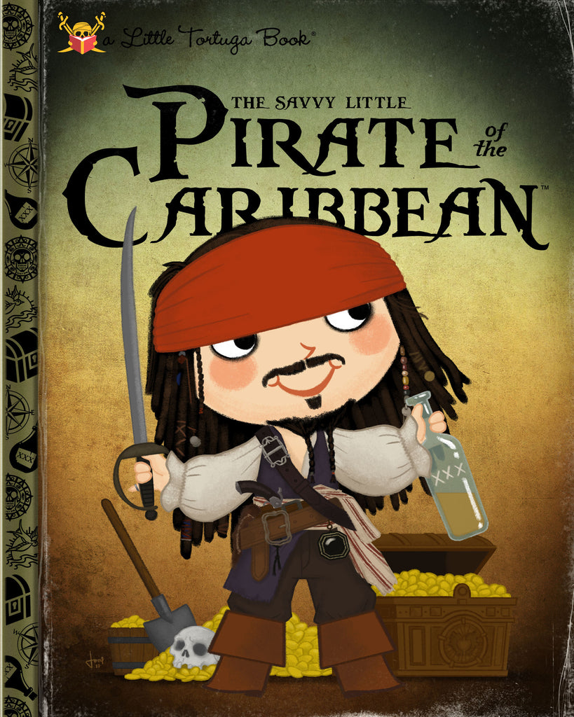 Joey Spiotto "The Savvy Little Pirate of the Caribbean" Print
