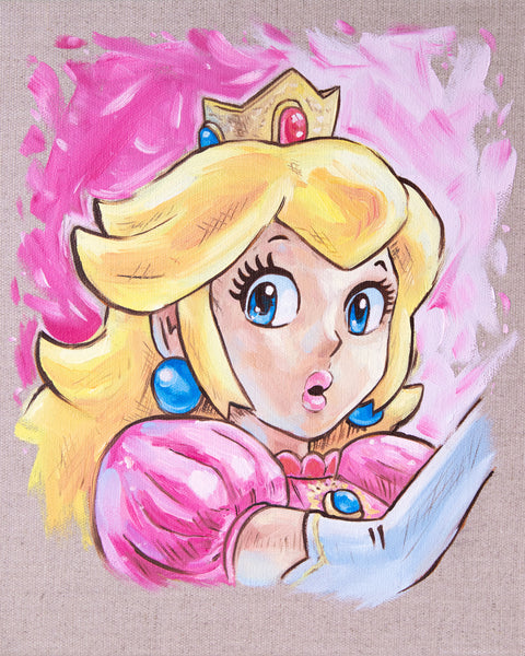 By Nick "Princess Peach Pop Portrait"