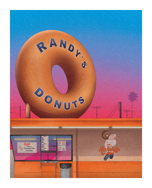 Zita Walker "Randy's Donuts" Print