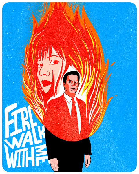 Raphael Kelly "Fire Walk with Me" Print