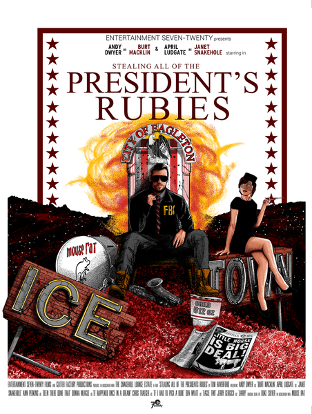 Raphael Kelly "All of the President's Rubies" Print