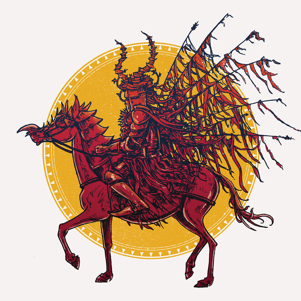 Barry Blankenship "Red Knight" Print