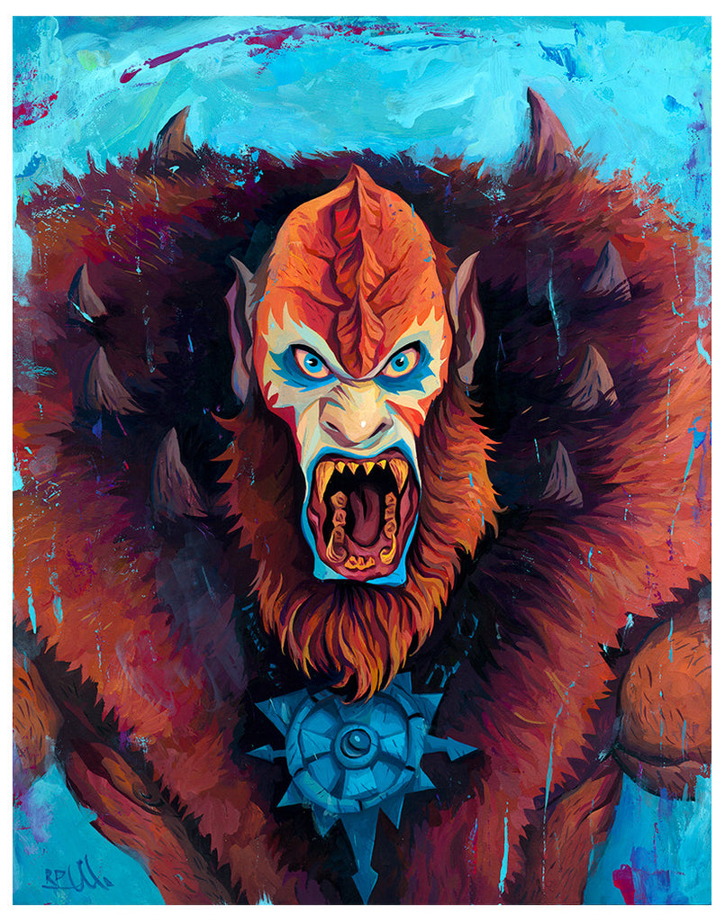 Rich Pellegrino "Beast Man" Print