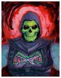 Rich Pellegrino "Battle Damage Skeletor" Print