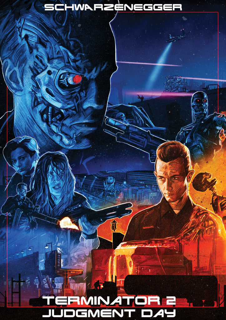 Ryan Crosby "Terminator 2: Judgment Day" Print