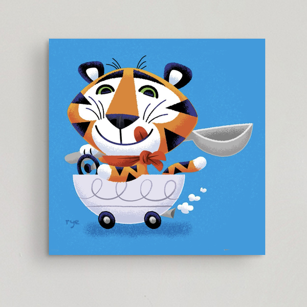 Ryan Hungerford "They're Grrreat!" Canvas Print