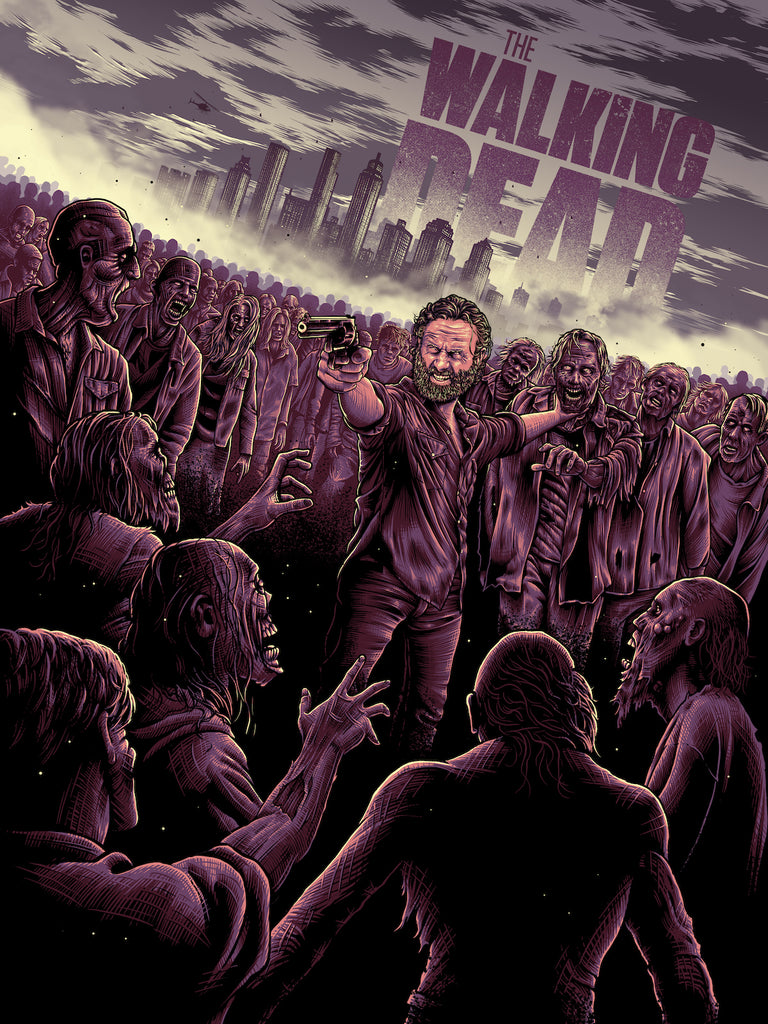 Sam Mayle "The Walking Dead" Print