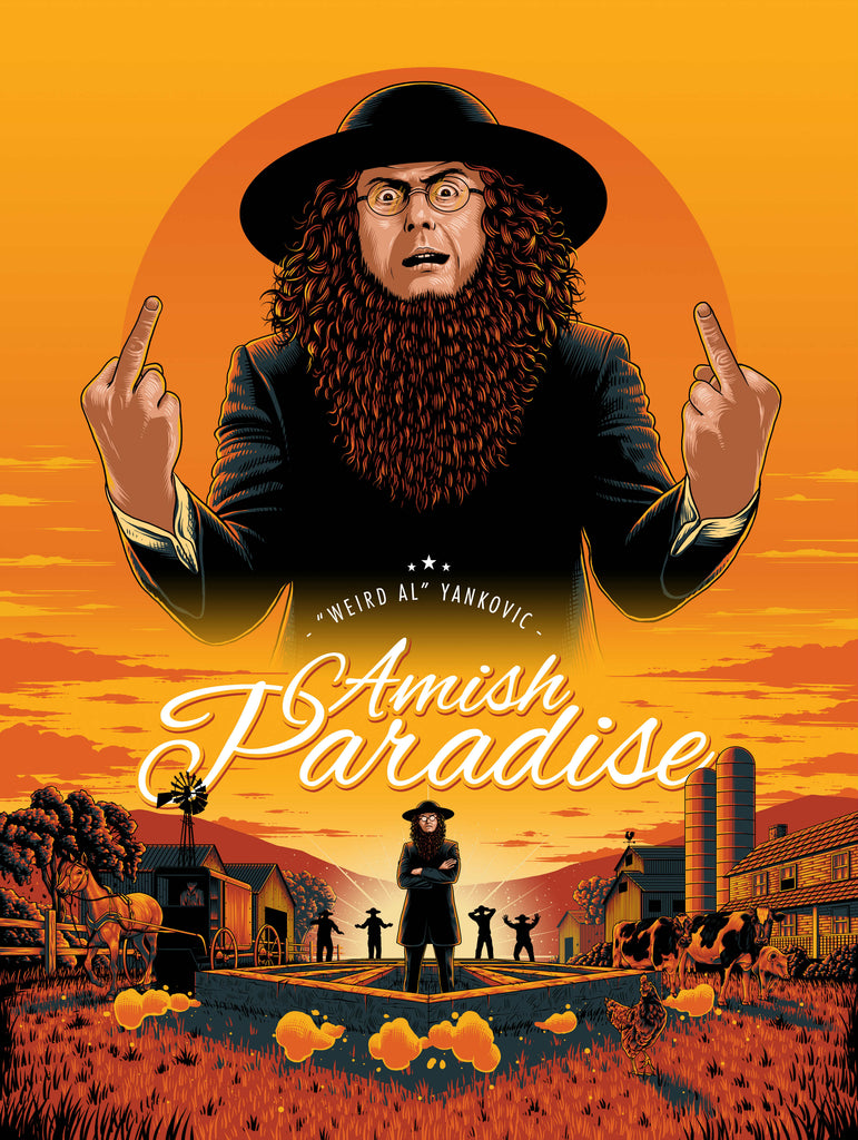 Sam Mayle "Amish Paradise" Print