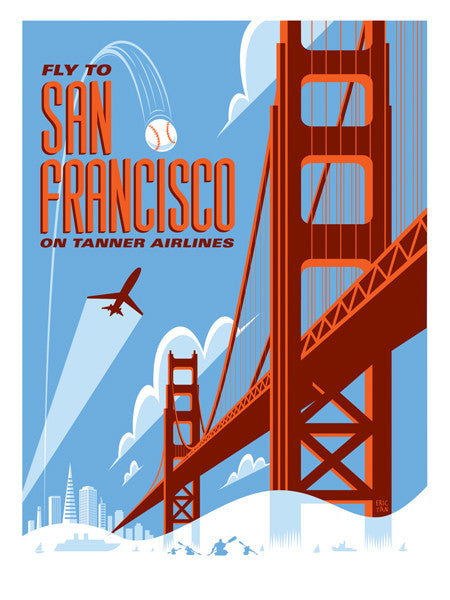 Eric Tan "San Francisco" Print