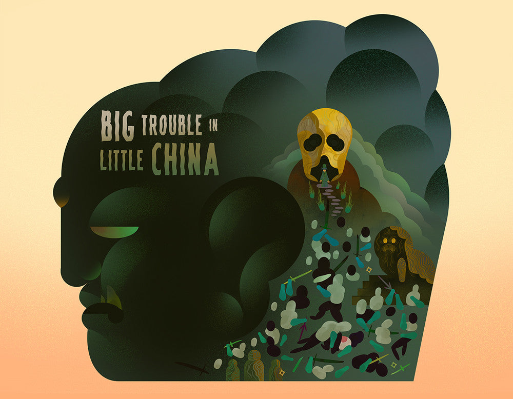 Scott Balmer "Big Trouble in Little China" Print