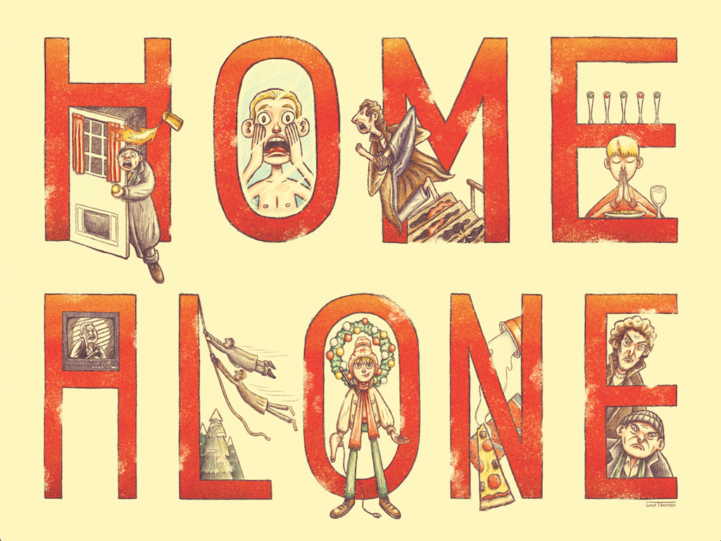 Luke T. Benson "Home Alone" Print