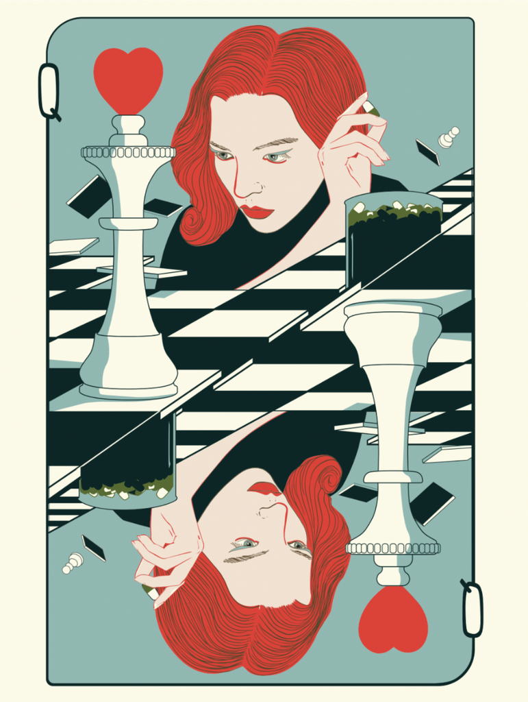 Raphael Kelly "Queen's Gambit" Print