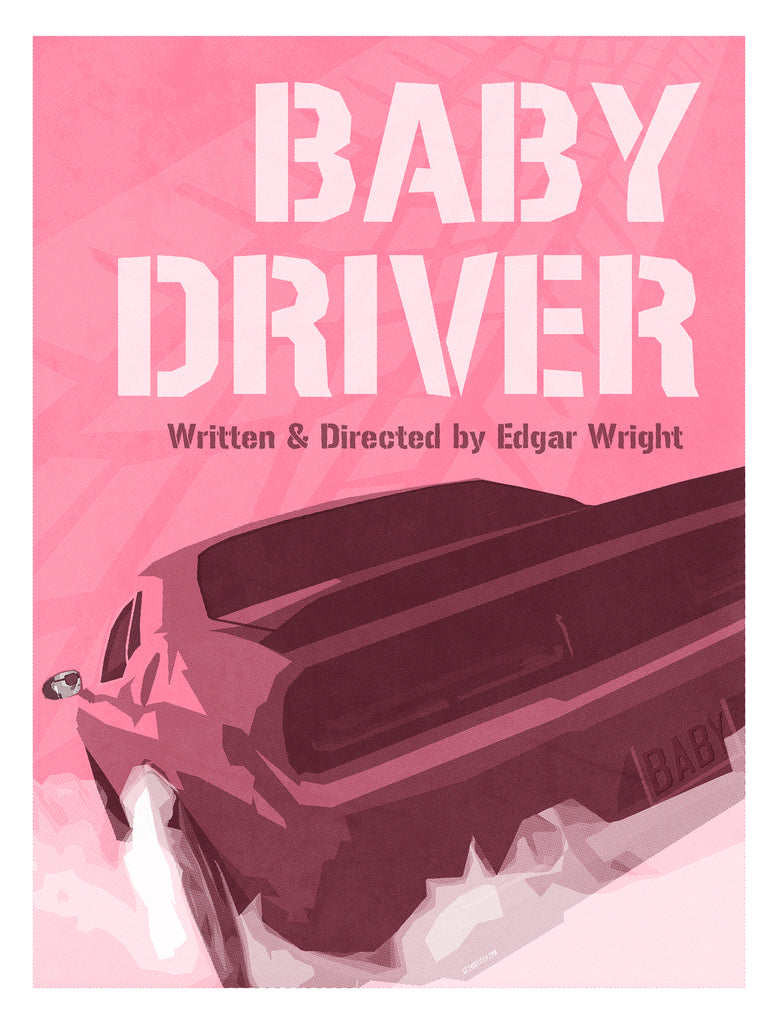 Seth Deitch "Baby Driver" Framed Print