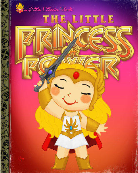 Joey Spiotto "The Little Princess of Power" Print