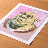 By Nick "Shrek Pop Portrait" Print
