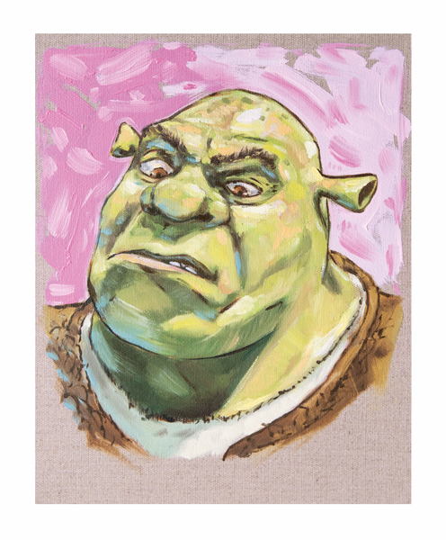 By Nick "Shrek Pop Portrait" Print