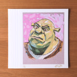 By Nick "Shrek Pop Portrait" Print