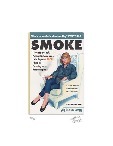 Jason Chalker "What's So Wonderful About Smoking?" Print