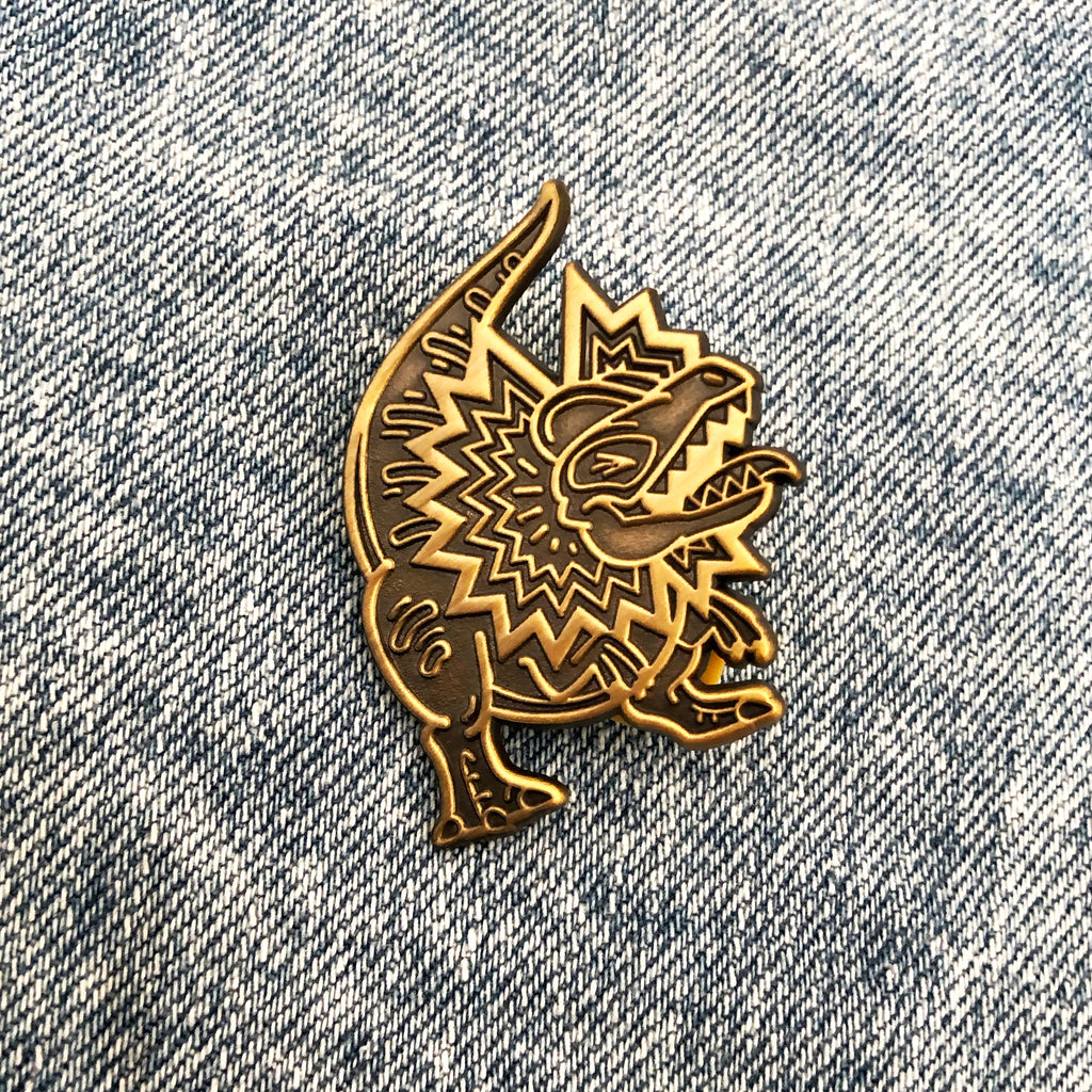 Not Cool Co. "Spitter (Fossil Variant)" Pin