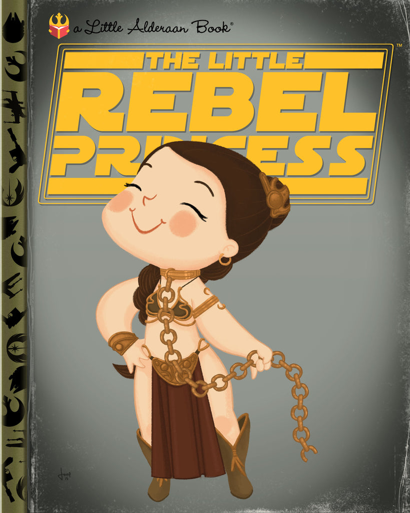 Joey Spiotto "The Little Rebel Princess" Print
