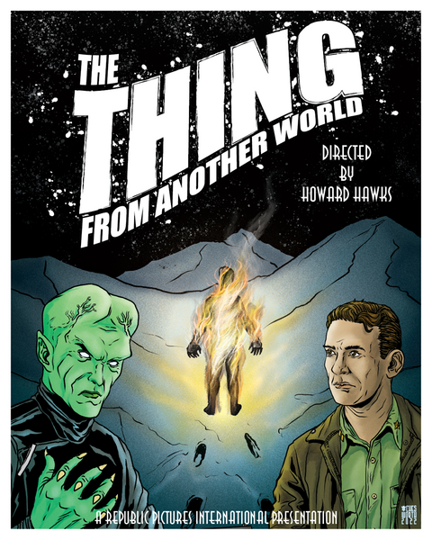 Steve Chesworth "The Thing from Another World" print