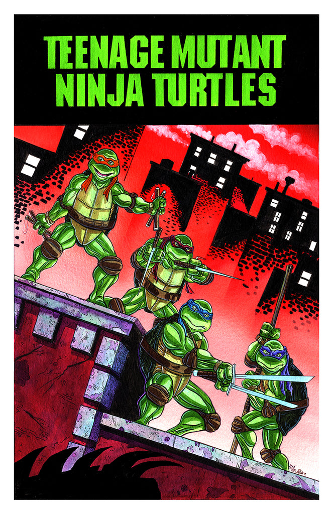 Steve Mardo "Teenage Mutant Ninja Turtles The Movie" Print