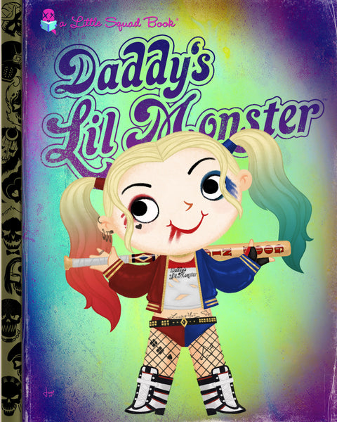 Joey Spiotto "Daddy's Lil Monster" Print