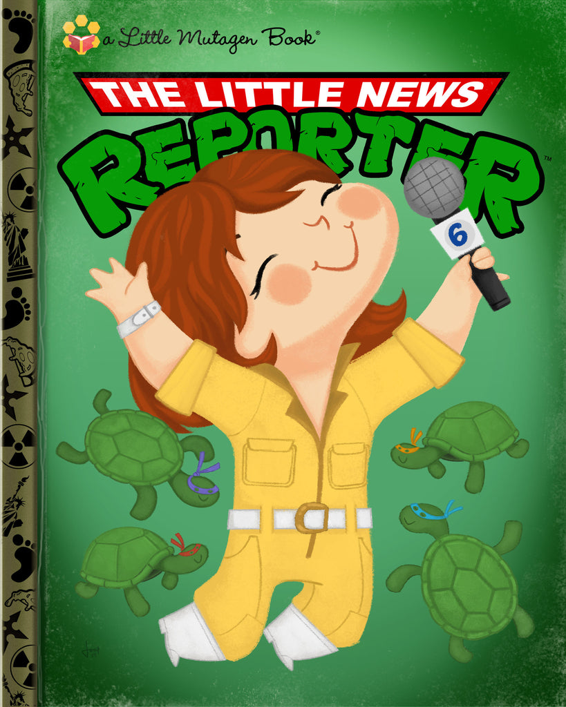 Joey Spiotto "The Little News Reporter" Print