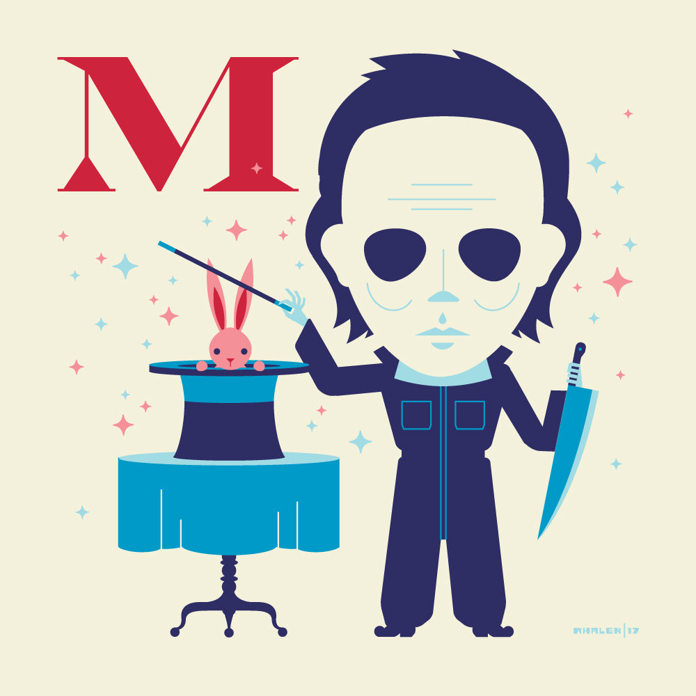 Tom Whalen "M is for Making Magic" Print