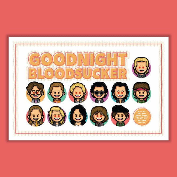 Austin Gilmore "Goodnight Bloodsucker" Print
