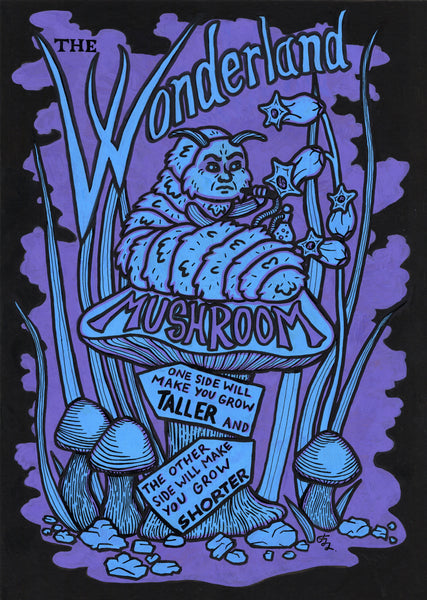 Freddy Lambert "The Wonderland Mushroom" Print