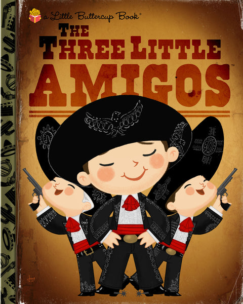 Joey Spiotto "The Three Little Amigos" Print