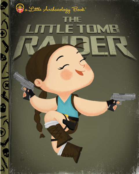 Joey Spiotto "The Little Tomb Raider" Print