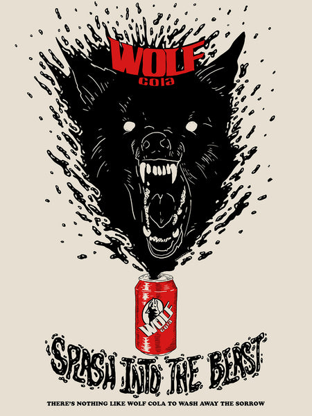WalkerTKL "Wolf Coloa" Print