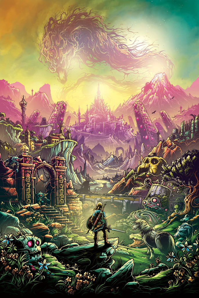 Dan Mumford “Courage need not be remembered.” Print