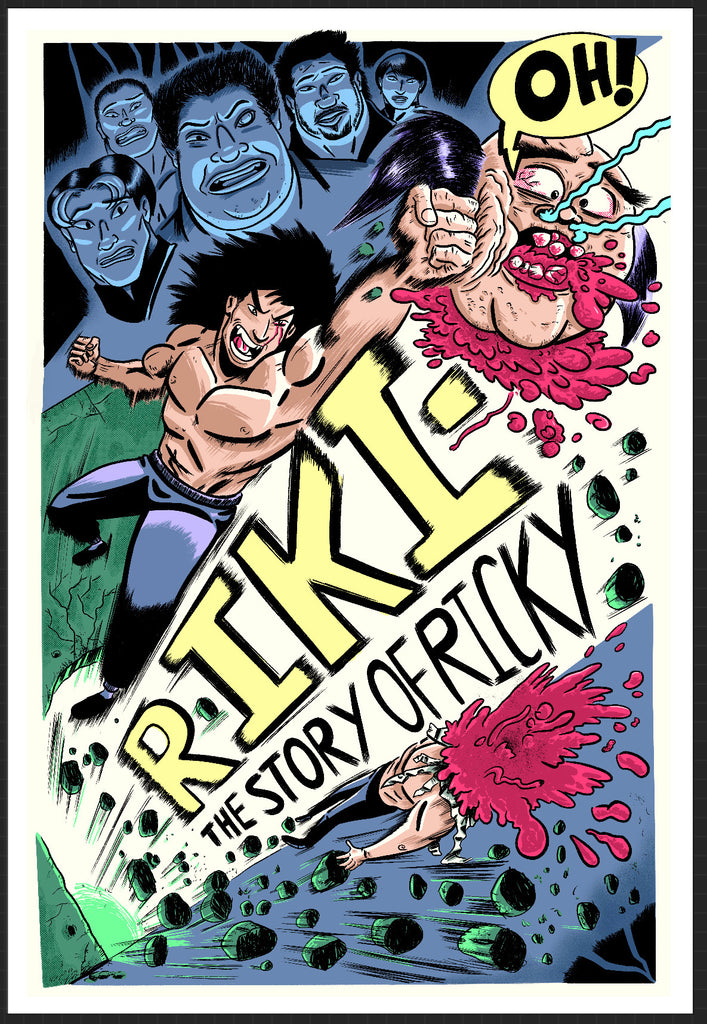 Zak Kinsella "Riki-Oh: The Story of Ricky" Print