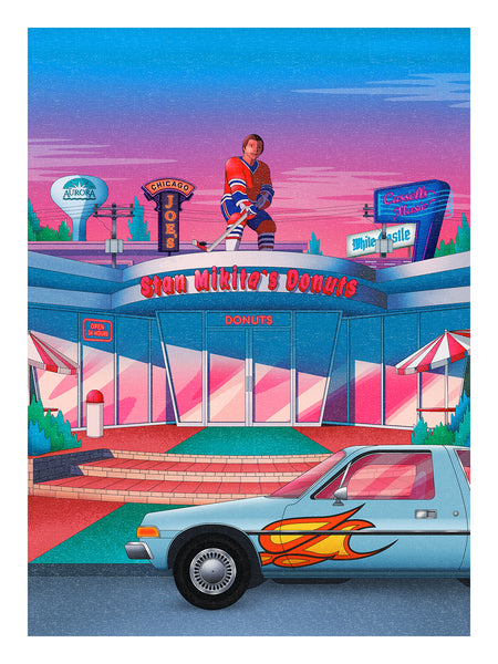 Zita Walker "Stan Mikita's Donuts" Print