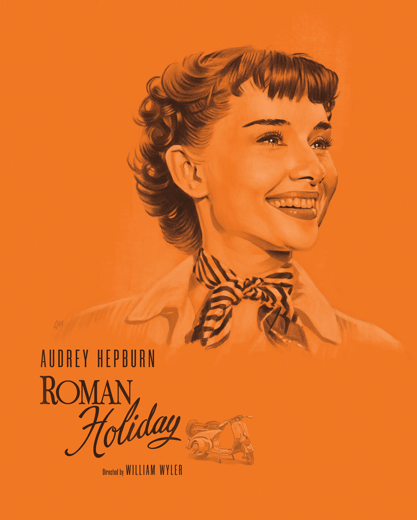 Colin Murdoch "Audrey Hepburn - Roman Holiday" Print