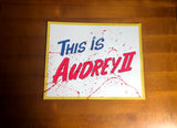 Barry Blankenship "This Is Audrey II (Blood Splatter Variant)" Print