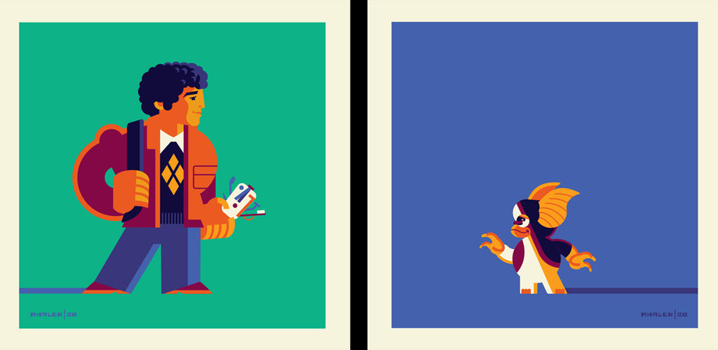 Tom Whalen "Bright light! Bright light!" Print Set