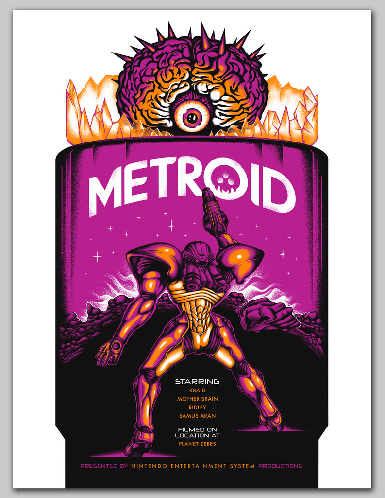 Ryan Brinkerhoff "Metroid" Print
