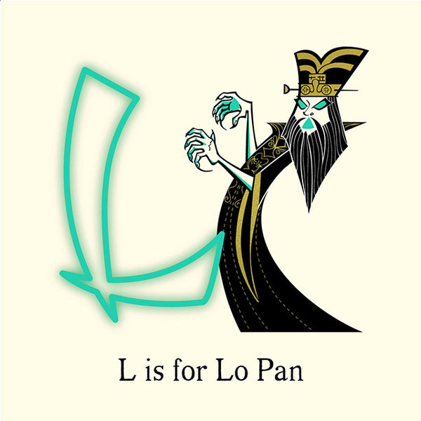 castlepöp "L is for Lo Pan" Print