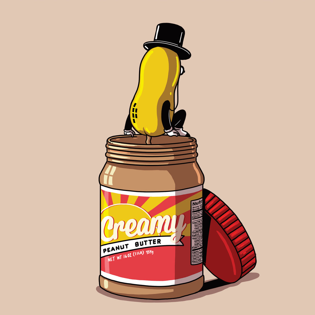 Alex Solis "Creamy Peanut Butter" Print