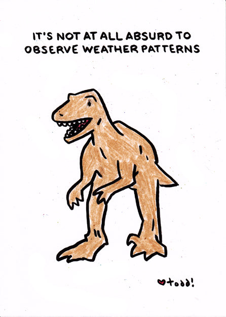 Toddbot - Todd Webb "Dinosaur - Weather Patterns"