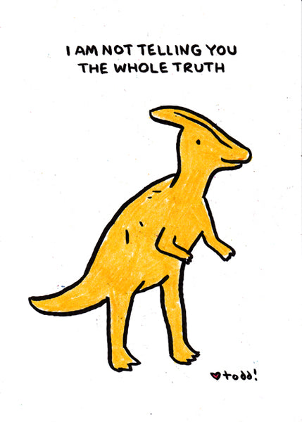 Toddbot - Todd Webb "Dinosaur - Whole Truth"