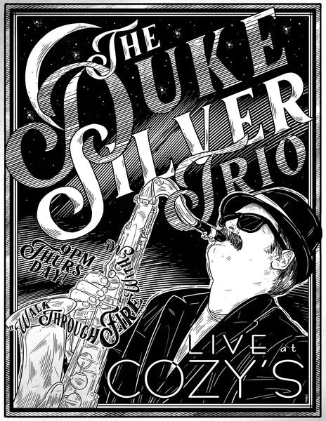 Taylor Rose "The Duke Silver Trio" Print