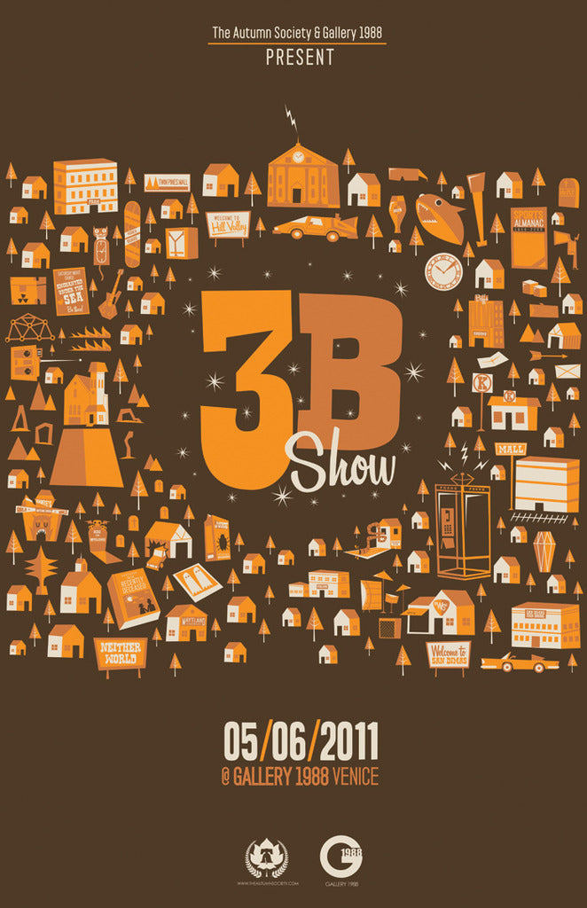 Jorsh Pena "3B Show Poster" Print