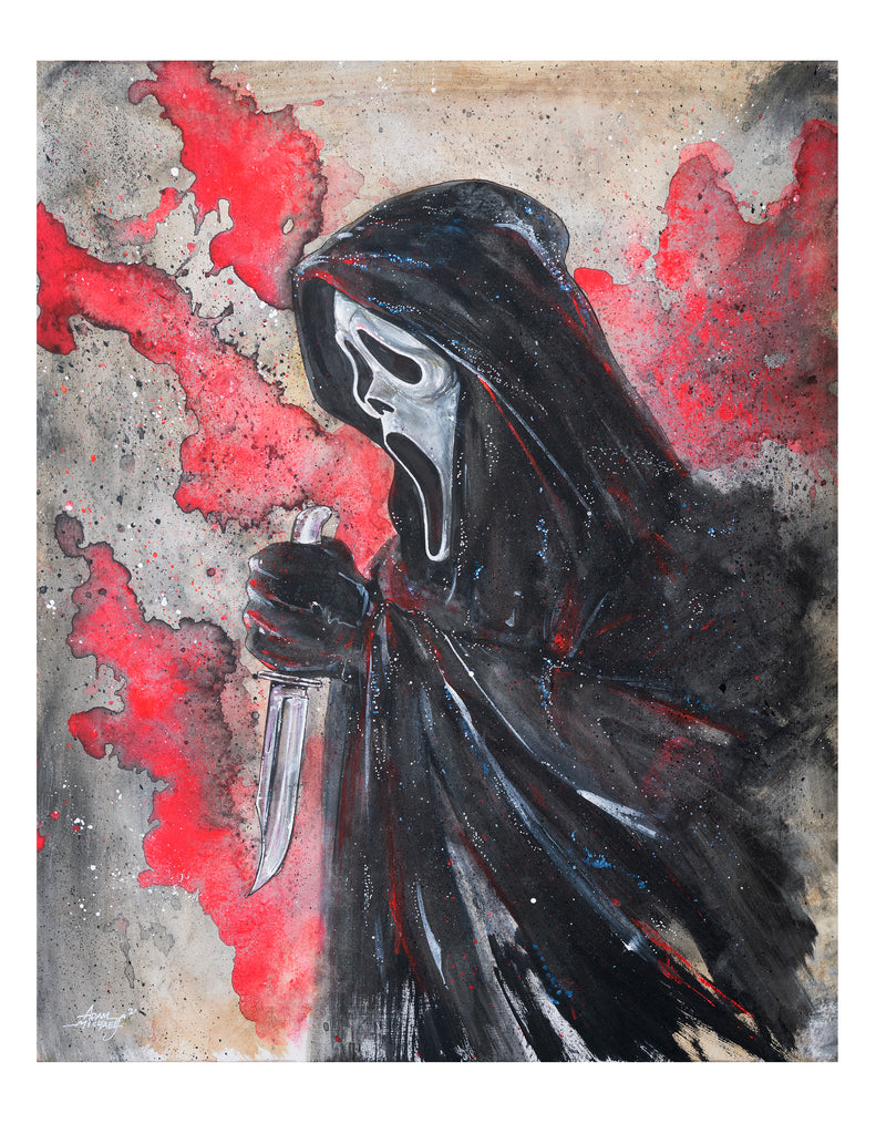 Adam Michaels "Ghostface" Print