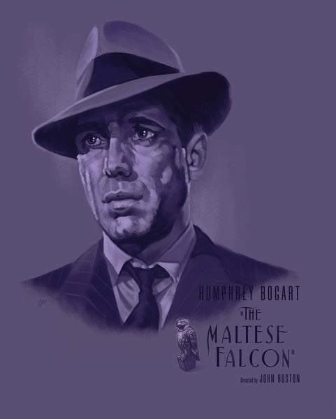 Colin Murdoch "Humphrey Bogart - The Maltese Falcon" Print