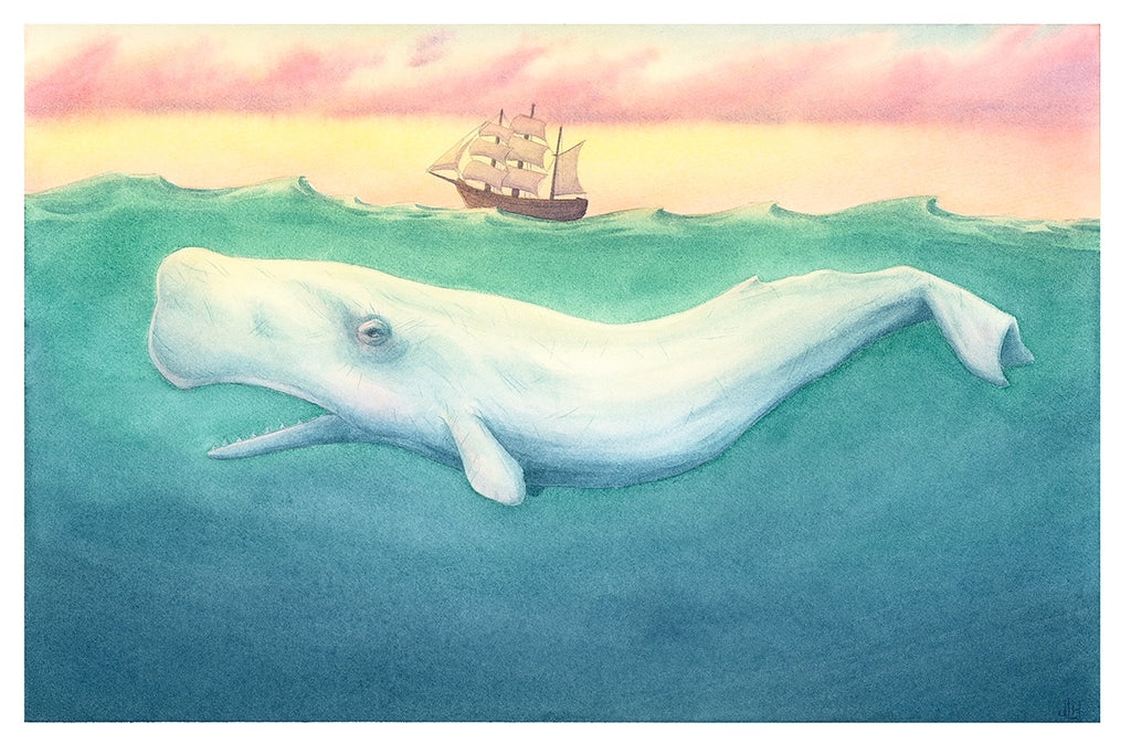 Justin LaRocca Hansen "On The Whale" Print